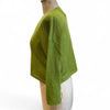 Luna cropped mohair v neck jumper, alternate view