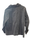 Manuelle Guibal Iano needle cord blazer jacket in grey, back view