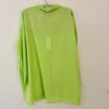 Manuelle Guibal Keya cotton blouse in lime green, back view