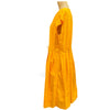 Manuelle Guibal Ogo cotton dress in mango, side view
