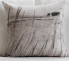 Melissa Stewart Point King coastal linen cushion, design 3