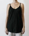 Metta Melbourne Imogen camisole in black, worn