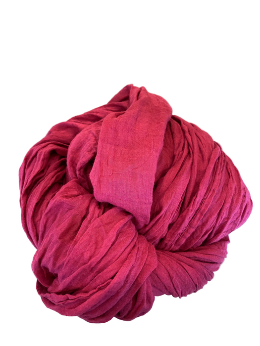 Metta Melbourne soft classic scarf in berry, rolled