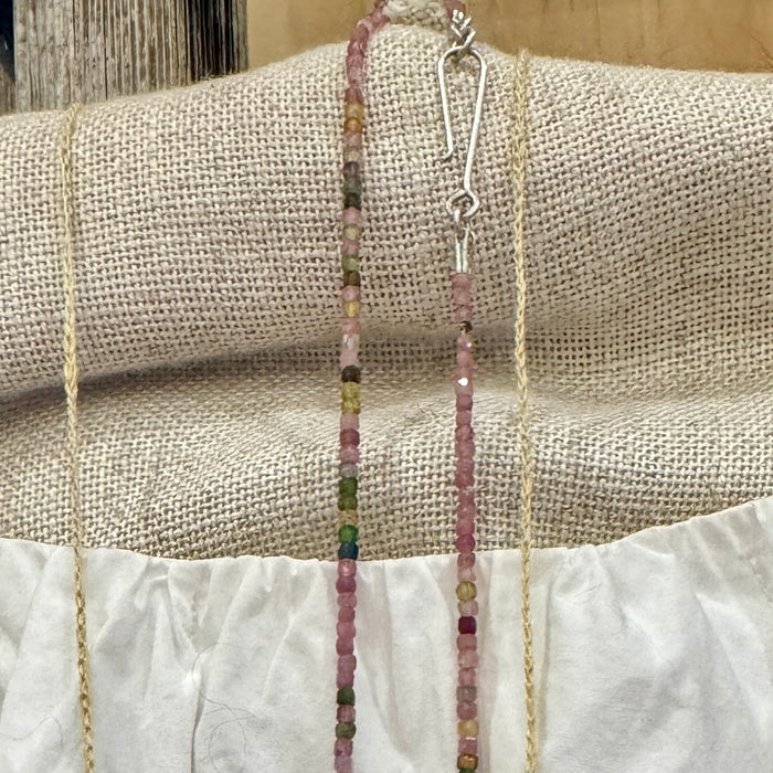 Milly Thomas daisy tourmaline necklace