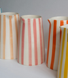 Musango jug or vase in rose candy stripe
