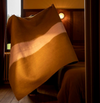Muskhane two tone Nuno blanket in bronze and powder pink