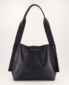Nancybird Burton leather tote bag in black