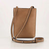 Nancybird Louanne leather crossbody pouch bag in stone