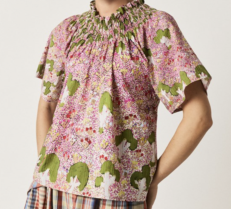 Nancybird Meadow frills blouse