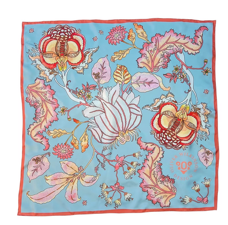 Oliver Wilkinson Ayu silk scarf