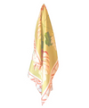 Oliver Wilkinson Clover silk scarf, alternate view