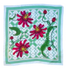 Oliver Wilkinson Passion flower silk scarf, alternate view