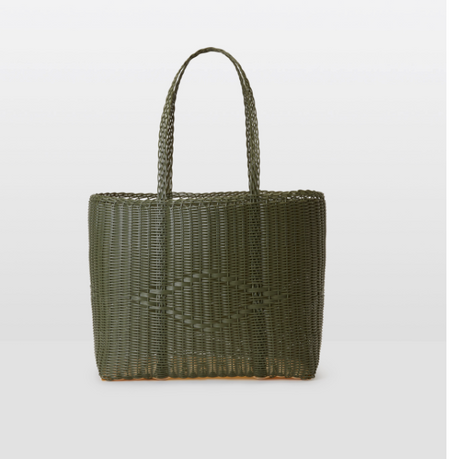 Palorosa handwoven basket, medium, in cactus