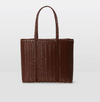 Palorosa handwoven basket, medium, in chocolate