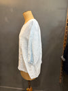 Pomme boxy linen tee top Natsu, alternate view