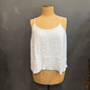 Pomme linen camisole top Natsu in summer sky blue