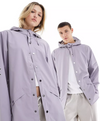 Rains long rain jacket, alternate view