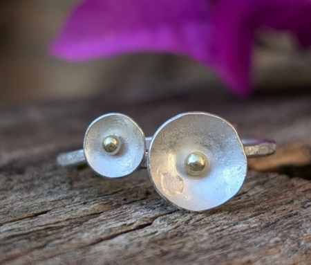 Shimara Carlow double lunar ring