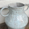 The Captains Table duck egg blue speckle vase, large, alternate view