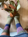 Tightology chunky rib wool socks