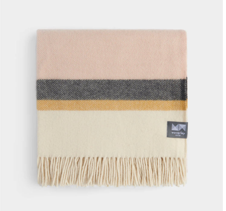 Waverley Mills Riviera wool throw, alternate view
