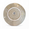 Wonki Ware ostrich glaze plate, alternate view