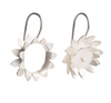 Yuko Fujita Day and Night sunflower hook earrings