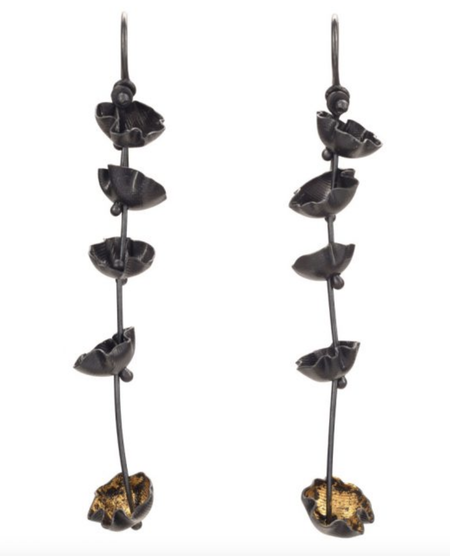 Yuko Fujita Lavender earrings