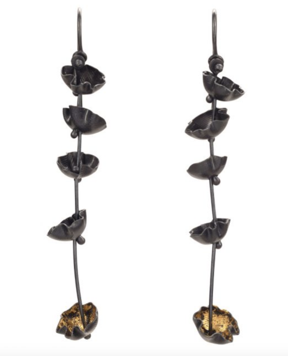Yuko Fujita Lavender earrings
