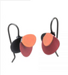 Yuko Fujita Violet petal two tone earrings in magenta and fuchsia