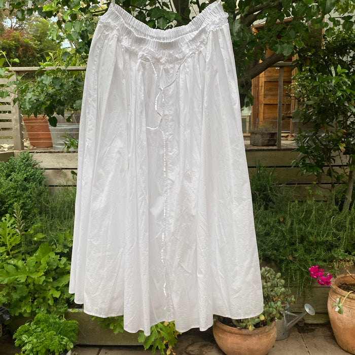 Manuelle Guibal | Cotton gathered skirt  KEY