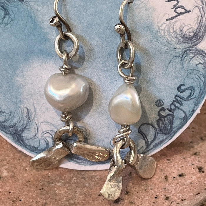 Mermaid tail earrings