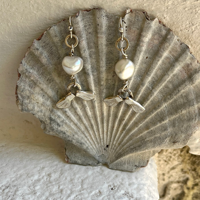 Mermaid tail earrings