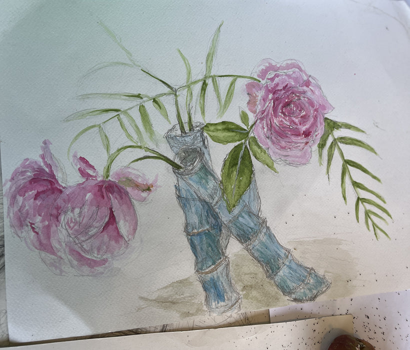Double pink | rose study