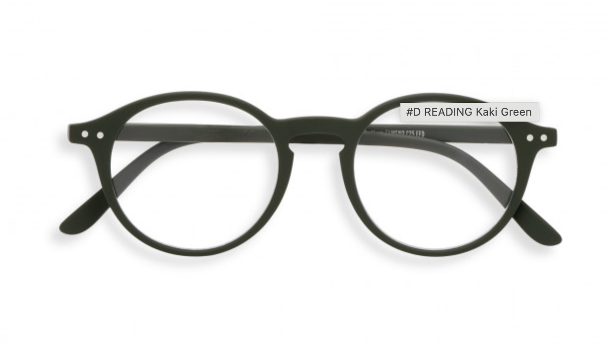 Reading glasses +2