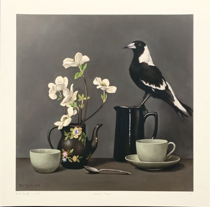 Dogwood Magpie print