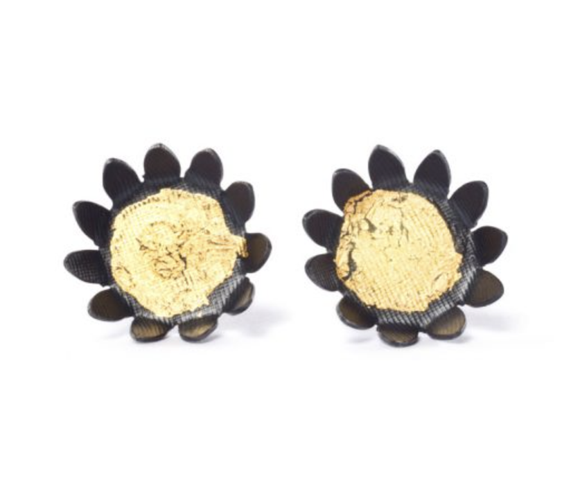 Day | Sunflower stud earrings