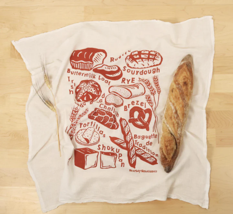 Bread | Flour sack tea towel