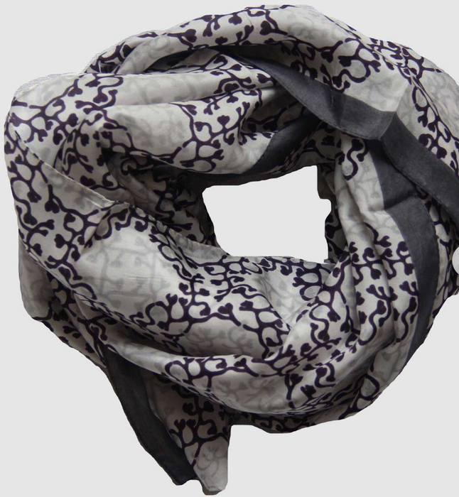 Silk scarf / head band | Ginko
