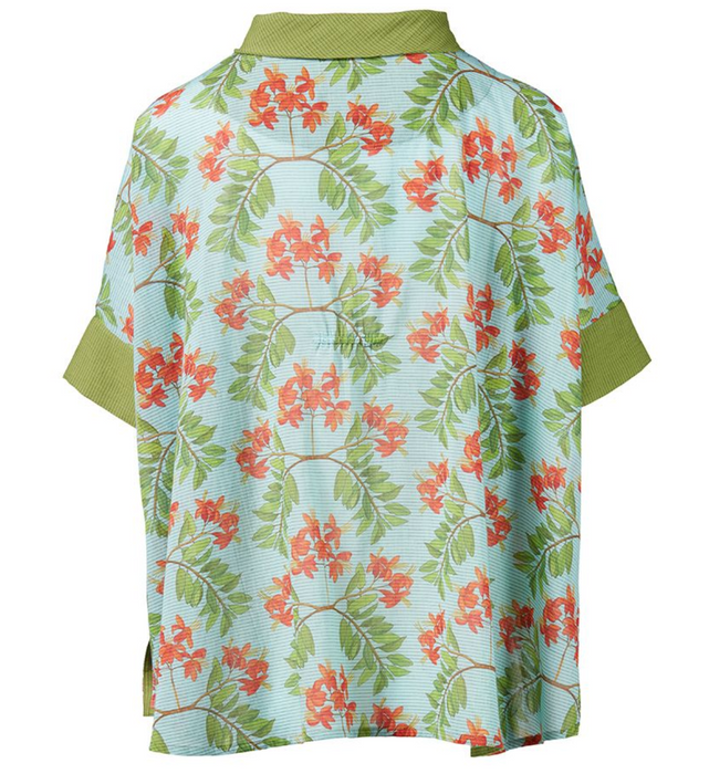 Floral short sleeve shirt