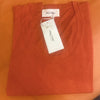 American Vintage Jacksonville scoop neck tee in rust orange, folded with tags