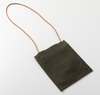 Amiacalva canvas pochette in olive