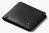 Bellroy Hide & Seek leather wallet in black, closed front view