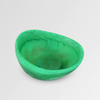 Dinosaur Designs Flow spice dish in green swirled resin