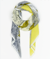 Inouitoosh Simone scarf whale in yellow