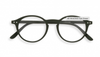 Izipizi round reading glasses in khaki green