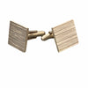 Katheryn Leopoldseder square textured silver cufflinks