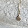 Katheryn Leopoldseder glimmer pendant in 9ct gold, alternate view