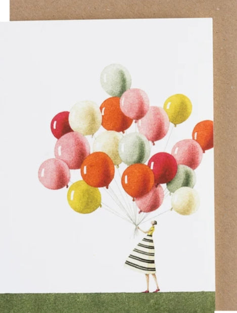 Laura Stoddart illustrated greetings card, alternate view