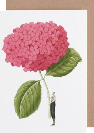 Laura Stoddart illustrated greetings card, alternate design